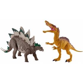 Jurassic World Dinosaurios de juguete Superataque Doble, modelos surtidos 