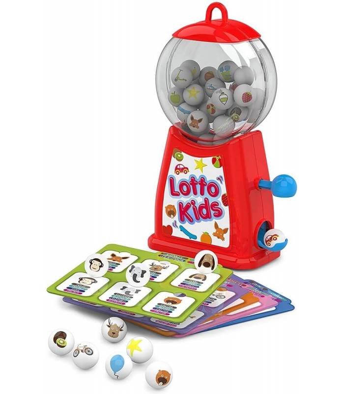 Bingo Lotto Kids Infantil de Chicos 