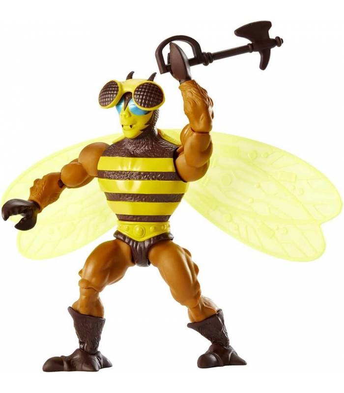 Masters of the Universe Origins figura de acción Buzz-Off muñeco He-Man de Mattel 