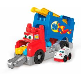 Mega Bloks Camión de carreras y construcción, juguetes bebés
