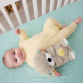 Comprar Fisher-Price Nutria Hora de Dormir, juguete de cuna y peluche para  bebé recién nacido · Fisher-Price · Hipercor