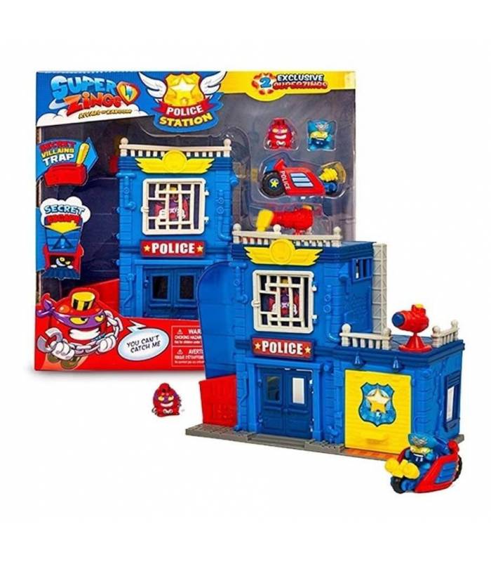SUPERZINGS POLICE STATION PLAYSET DE MAGICBOX TOYS