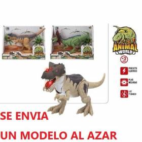 Dinosario Luz y Sonido Animal World Modelo Aleatorio (1 unidad)