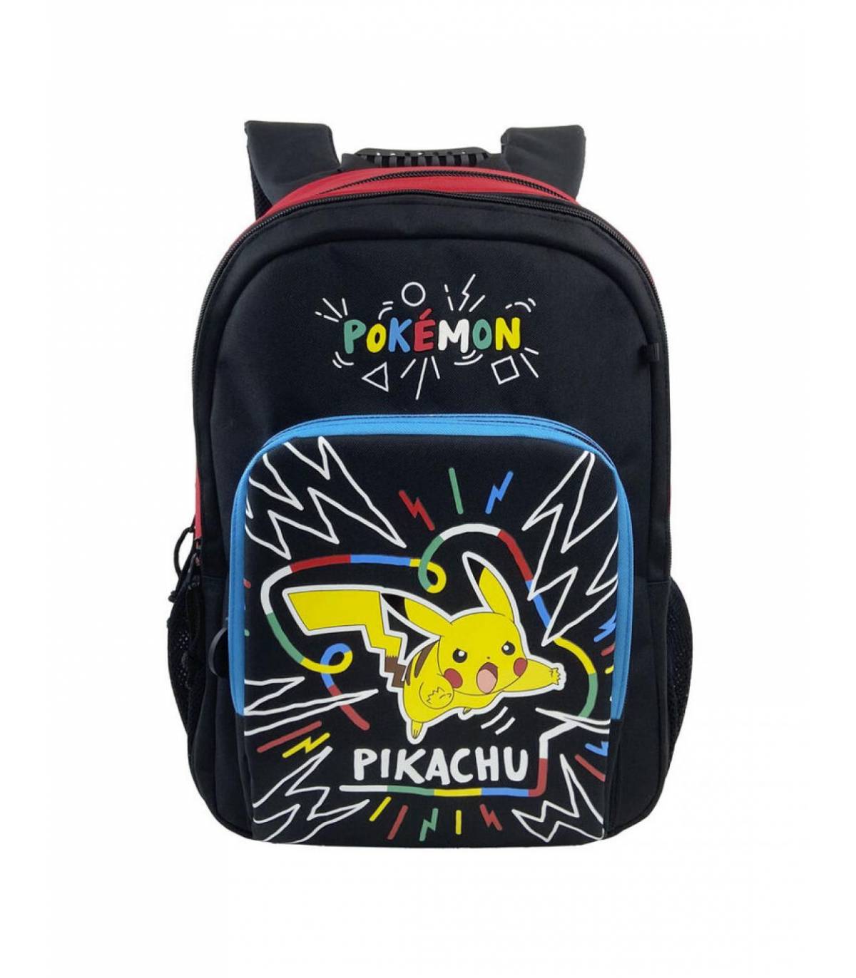 Mochila Pikachu Pokemon 42cm adaptable