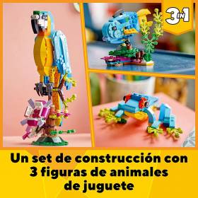 LEGO CREATOR 31136 3 EN 1 LORO EXÓTICO